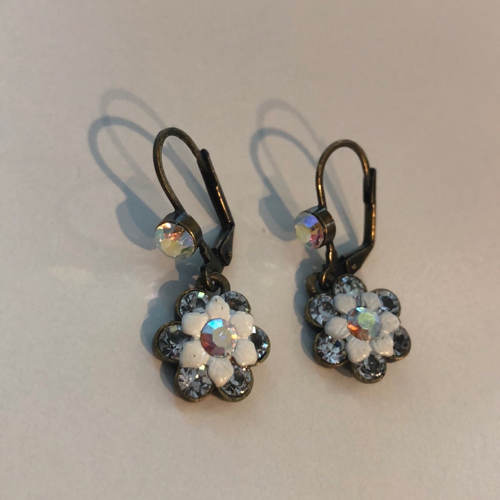 Michal Negrin Flower Earrings